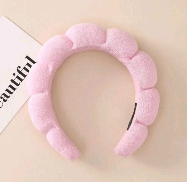 1pc Braided Sponge Headband High Crown SPA Hairband Accessory