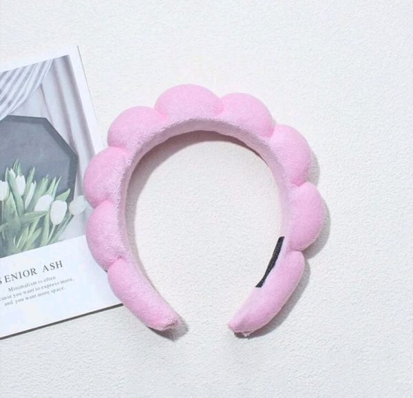 1pc Braided Sponge Headband High Crown SPA Hairband Accessory
