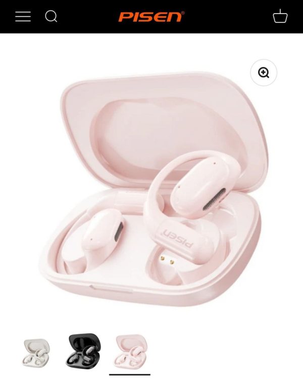 Pisen O1 OWS Headset - Pink