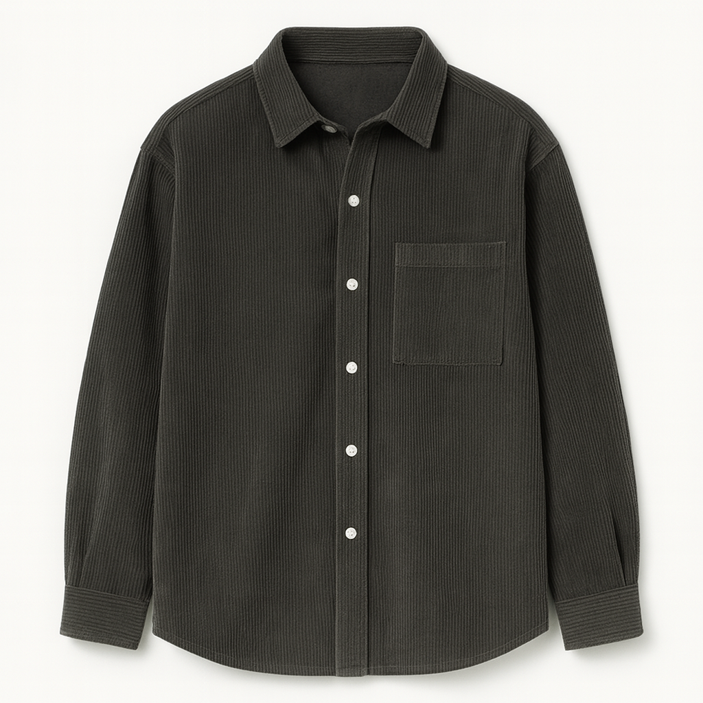 Red off-shoulder dress – front view